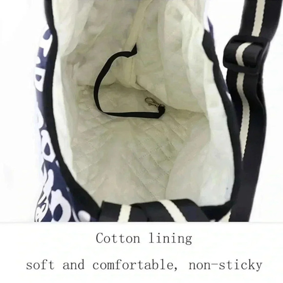 TAILUP Travel shoulder strap bag for pet dogs Comfortable soft Oxford fabric M - Picture 6 of 15